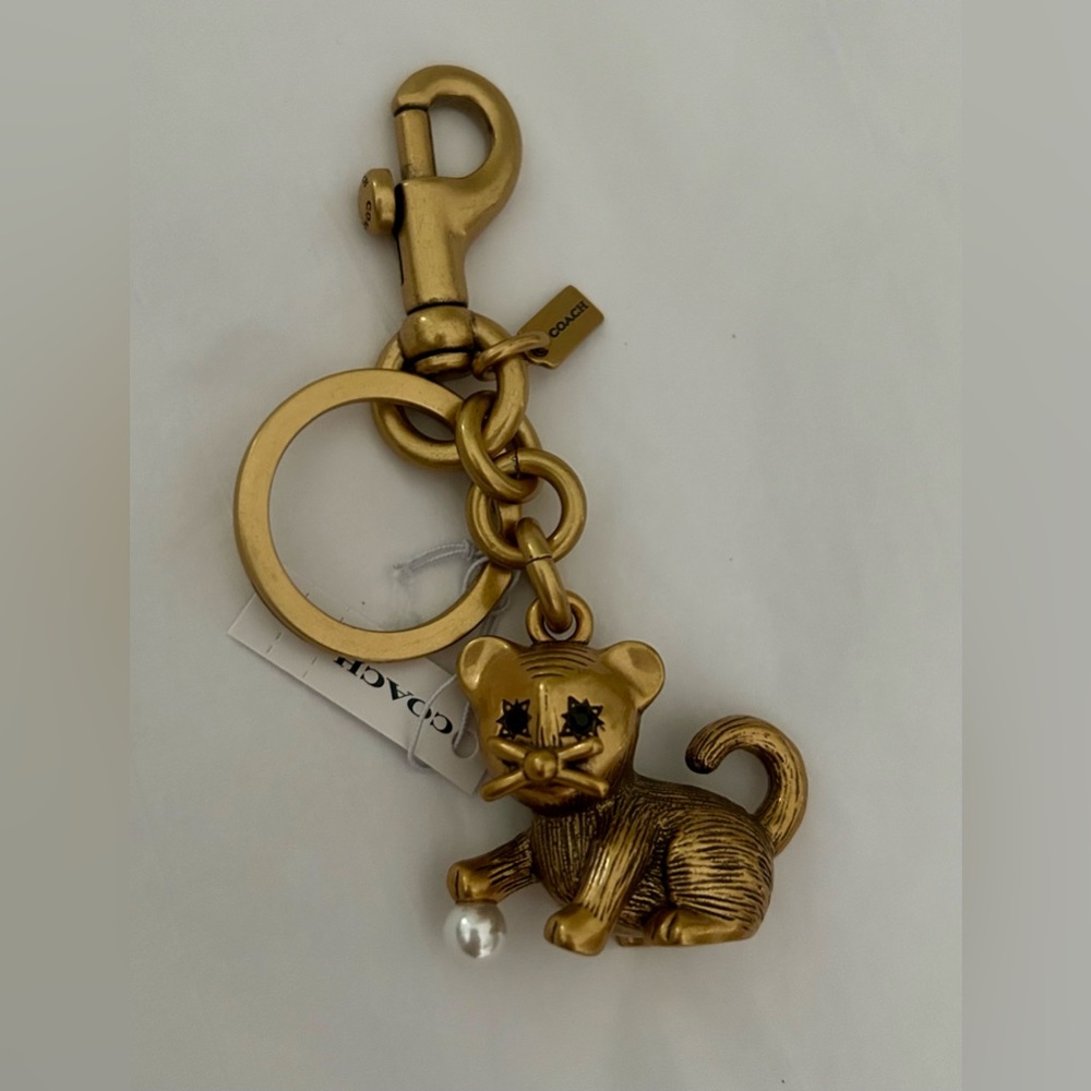 COACH CREATURES CAT/KITTEN NWT Charm